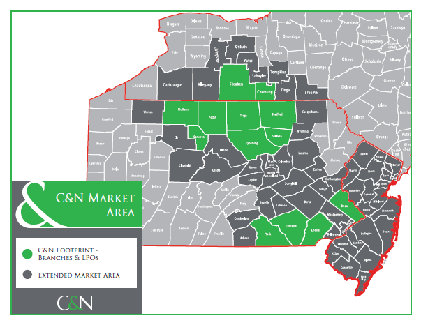 C&N Lending Market Area